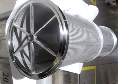 客户订购一批一诺净化水处理烧结网滤芯