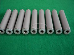 钛棒烧结过滤器在实际生产中的作用